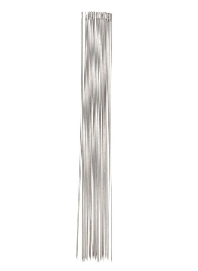 Hookcart Big Size Needle for Making Flower Garland, Big Eye Needle for Beading, Size 9 cm, Pack of 1 (24 Pieces) - Image 1